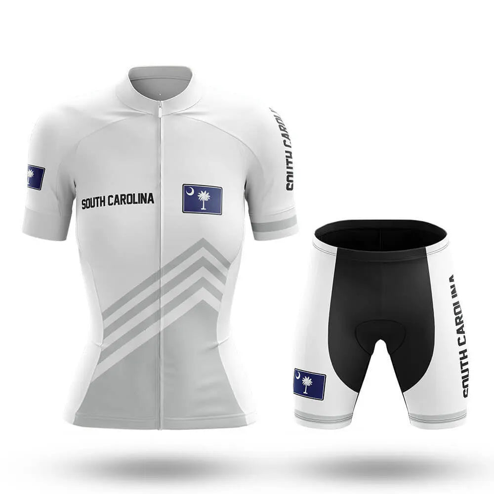 South Carolina S4 White - Women - Cycling Kit