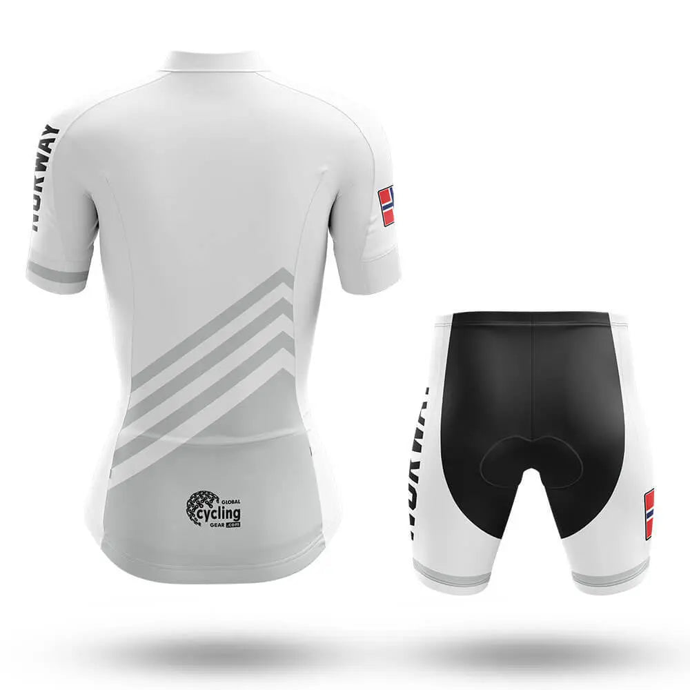 Norway S5 White - Women - Cycling Kit