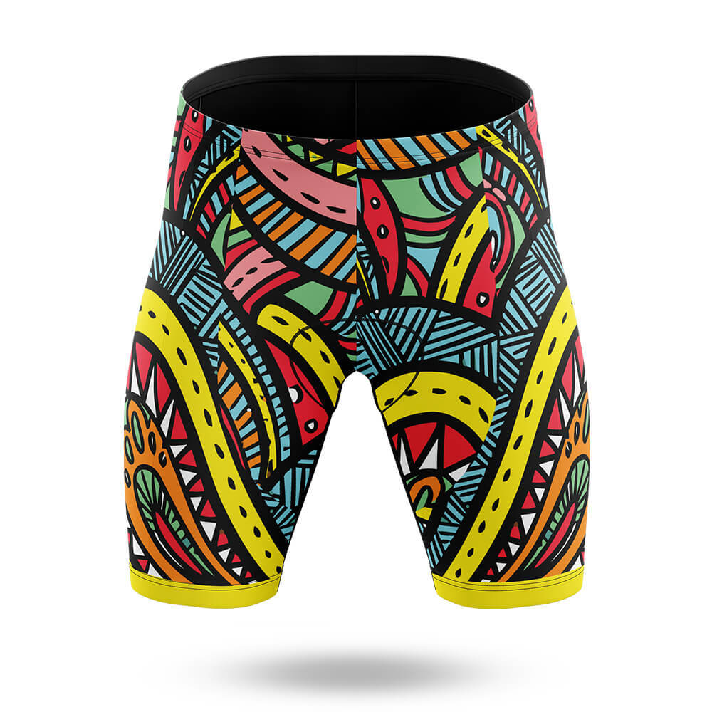 Colorful Vintage Pattern - Women's Cycling Kit